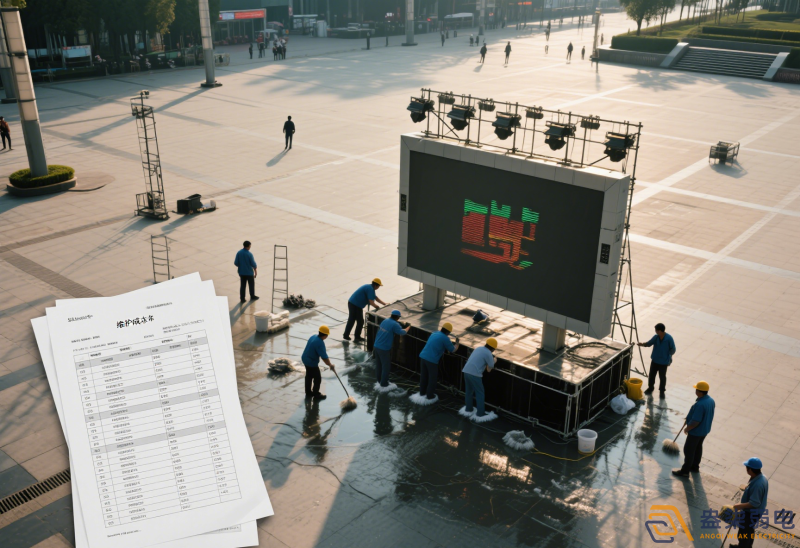 室外LED屏的維護成本是多少？